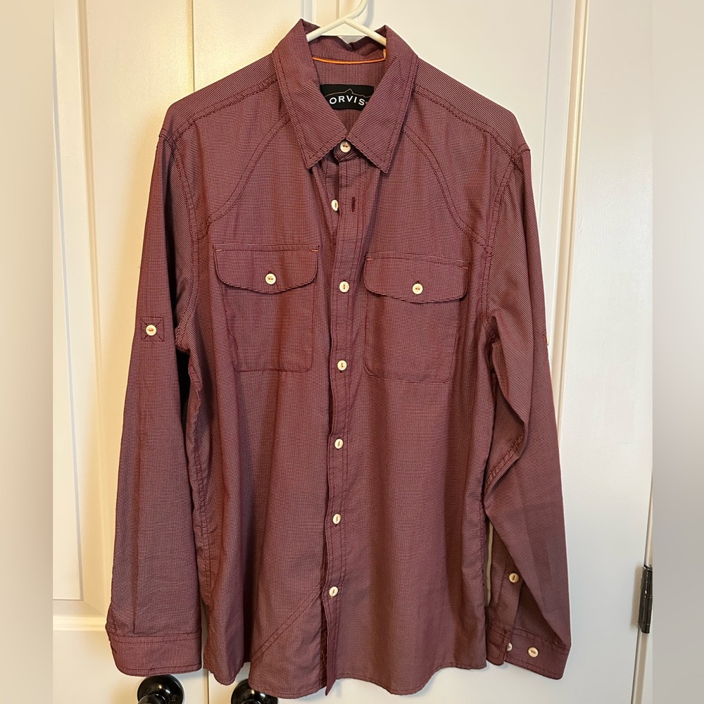 Orvis fishing shirt